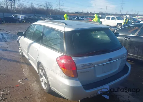 2006 Subaru Legacy 2.5I z USA, uszkodzony, nr VIN 4S3BP626466309873